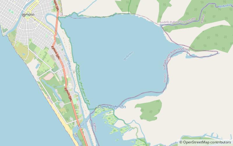 Lake Paliastomi location map