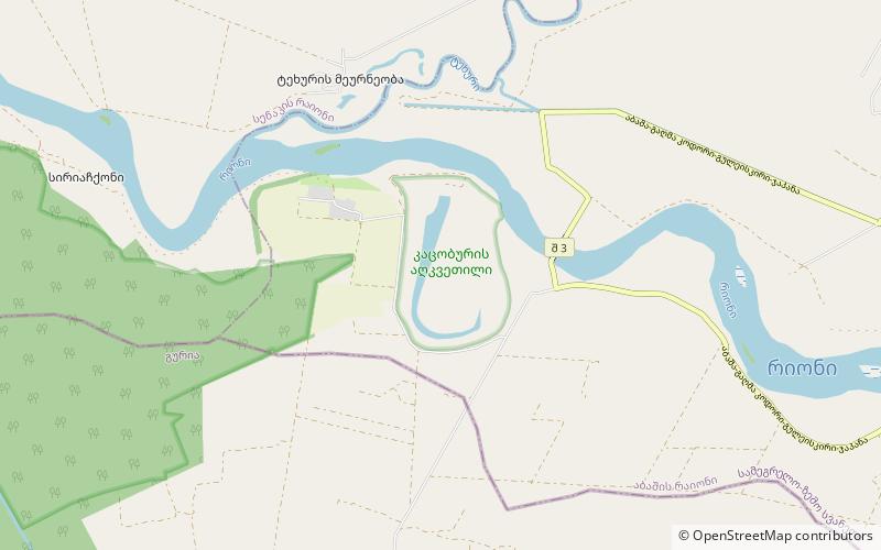 Katsoburi Managed Reserve location map