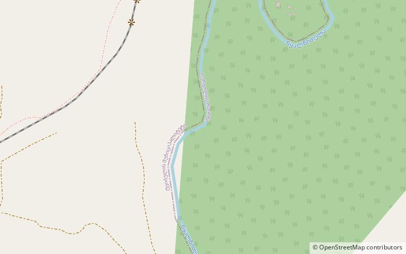 Tskaltsitela Gorge Natural Monument location map