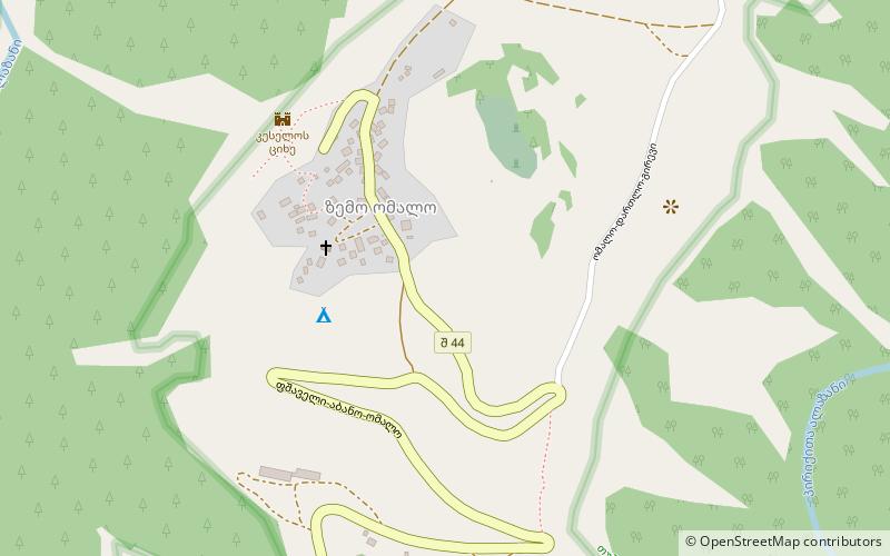 Keselo location map