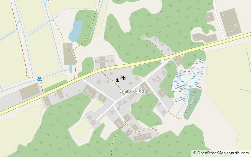 Ilori-Kirche location map