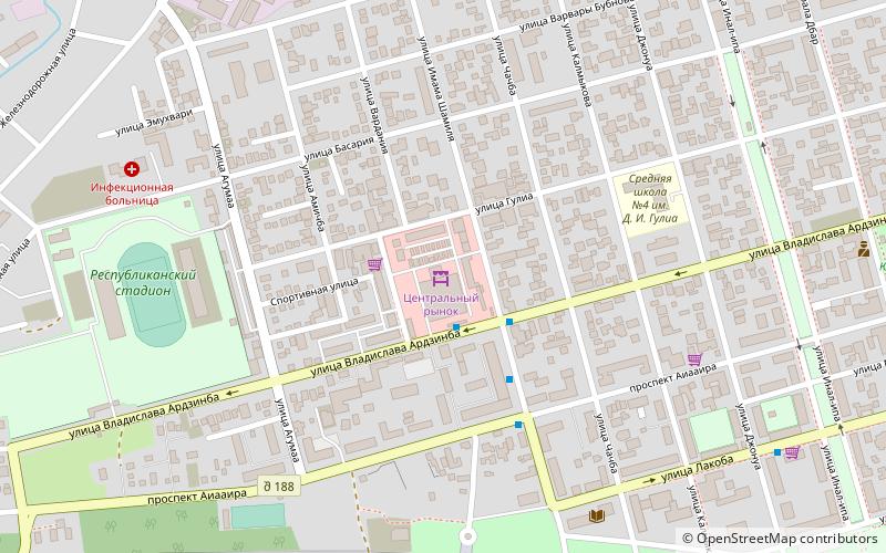 central market sukhumi location map