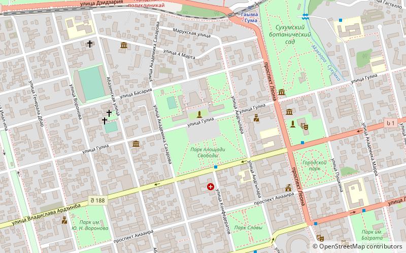 Plaza de la Libertad location map