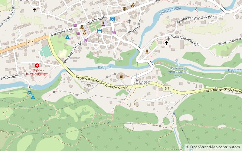 svaneti museum mestia location map