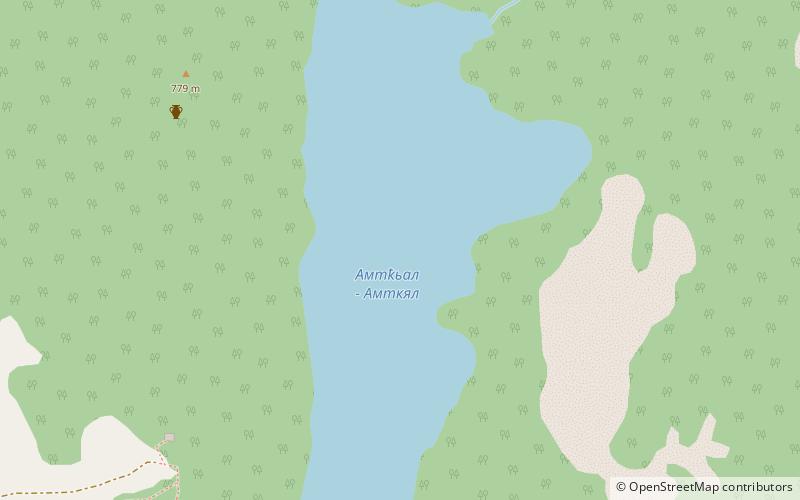 Lake Amtkeli location map