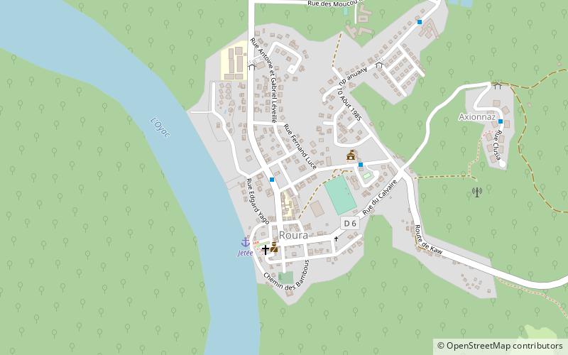 Roura location map