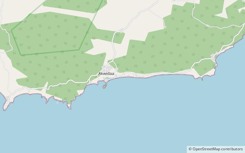 Akwidaa location map