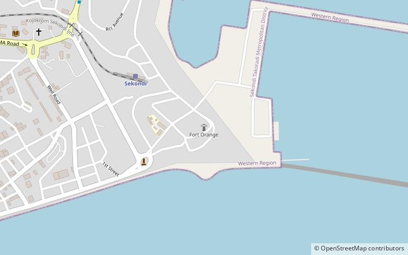 Fort Orange location map