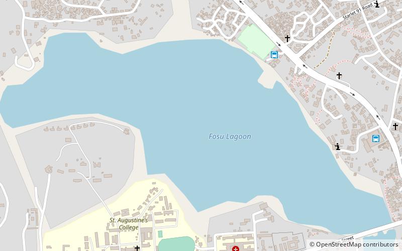 Fosu Lagoon location map