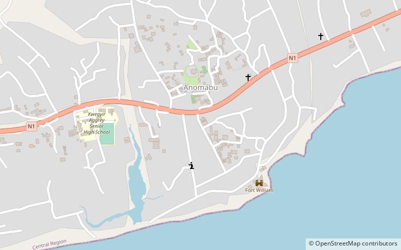 anomabu location map
