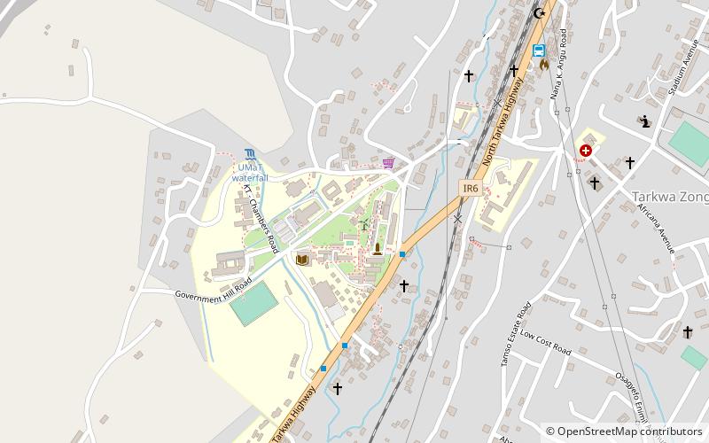 Université des mines et technologies location map