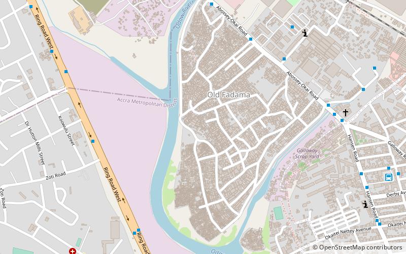 Agbogbloshie location map