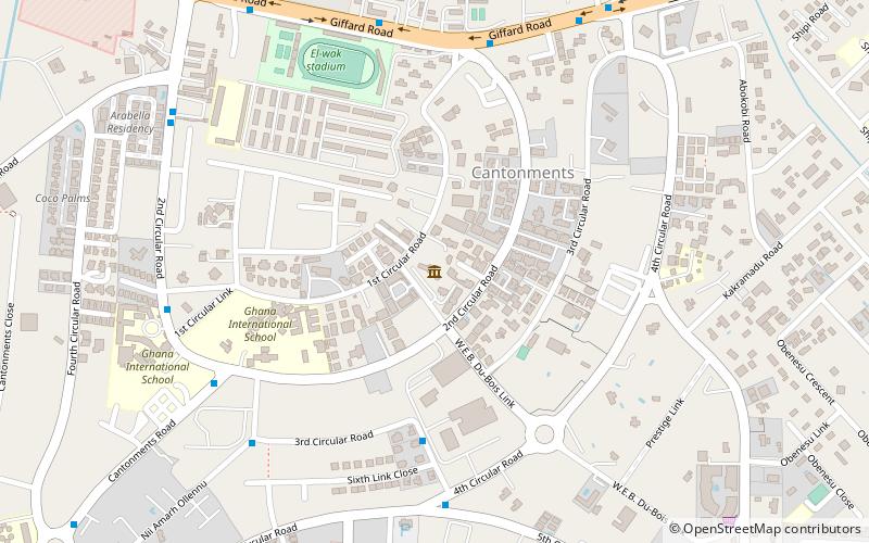 W.E.B Du Bois Center location map