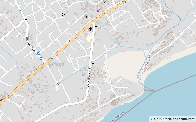 la dade kotopon municipal district accra location map