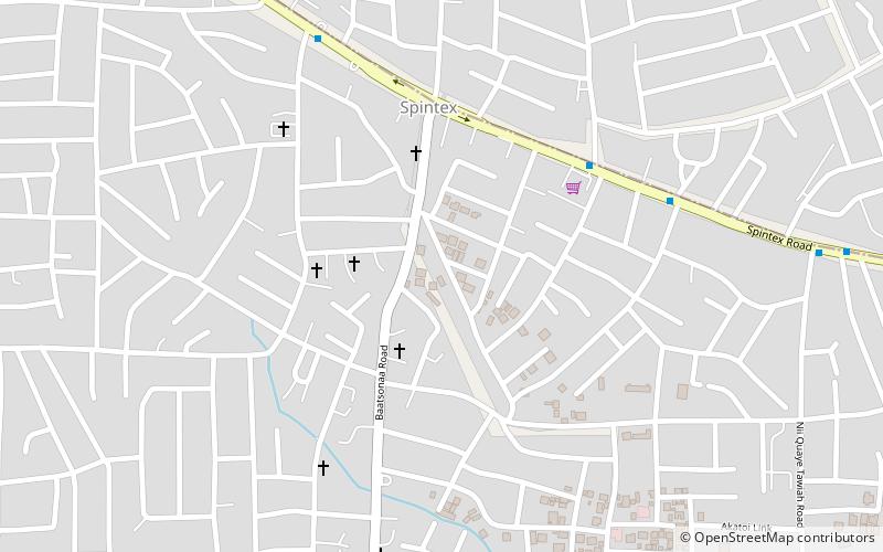 dangme ouest accra location map