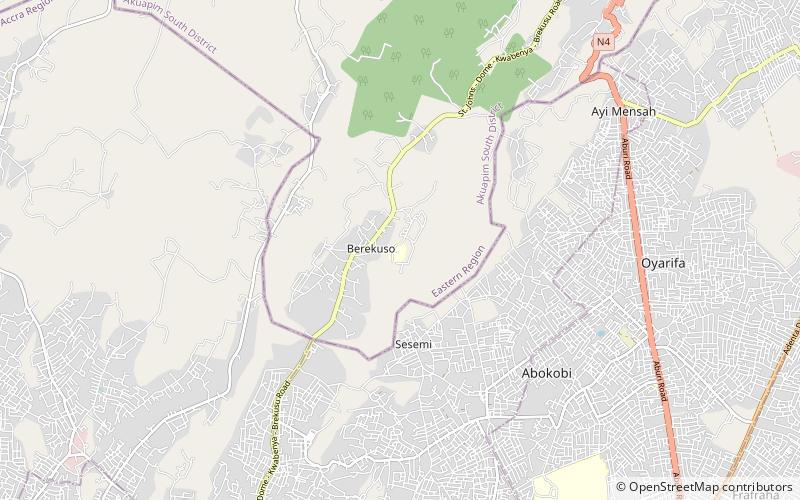 Impact Hub Accra location map