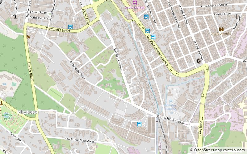 Assemblée métropolitaine de Kumasi location map