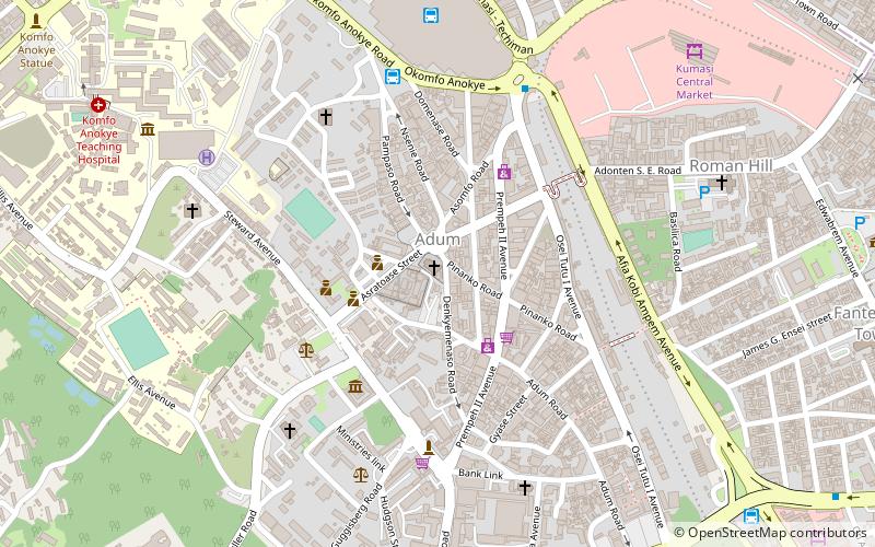 Wesley Methodist Cathedral location map