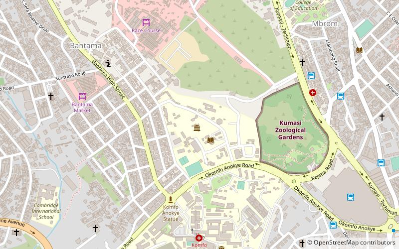 prempen in jubelle museum kumasi location map