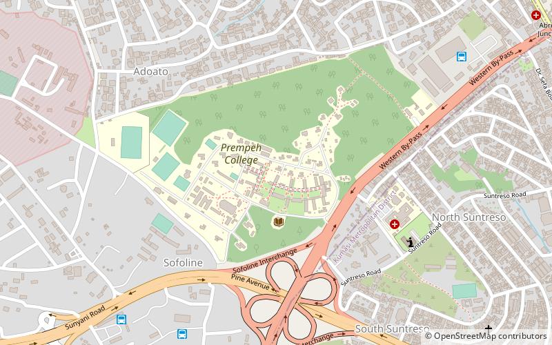 Abrankese Stadium location map
