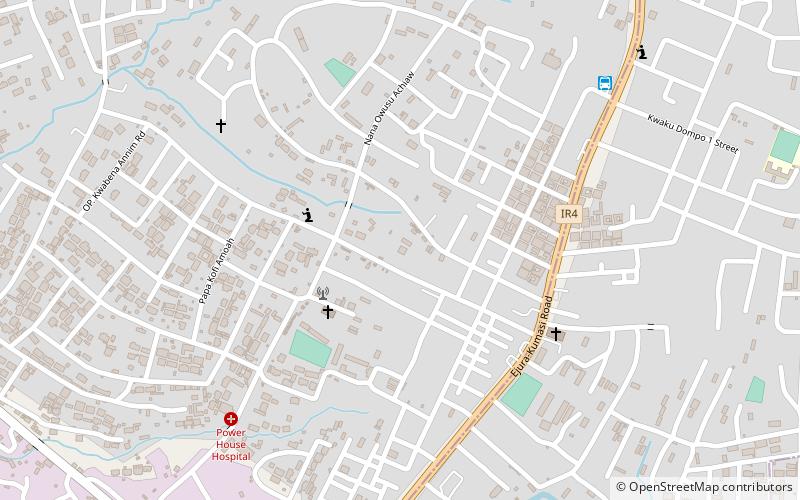 afigya kwabre kumasi location map