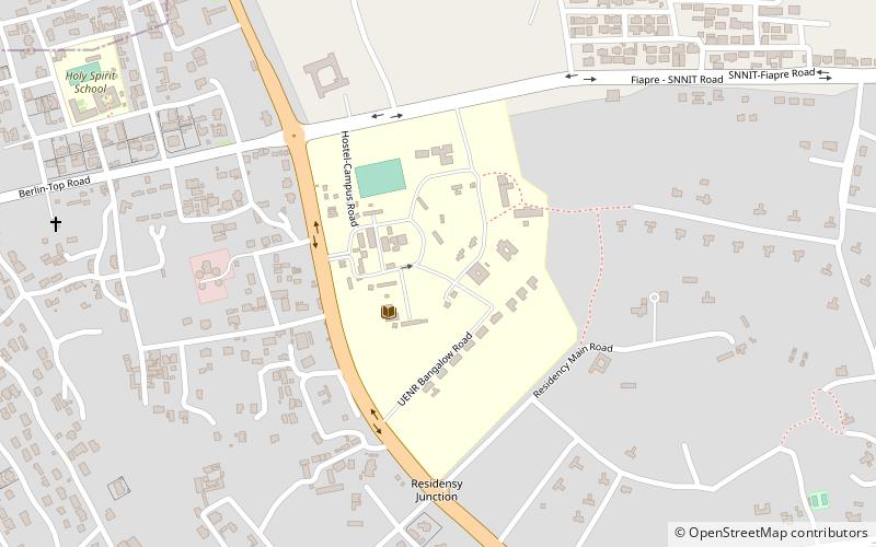 university of energy and natural resources sunyani location map