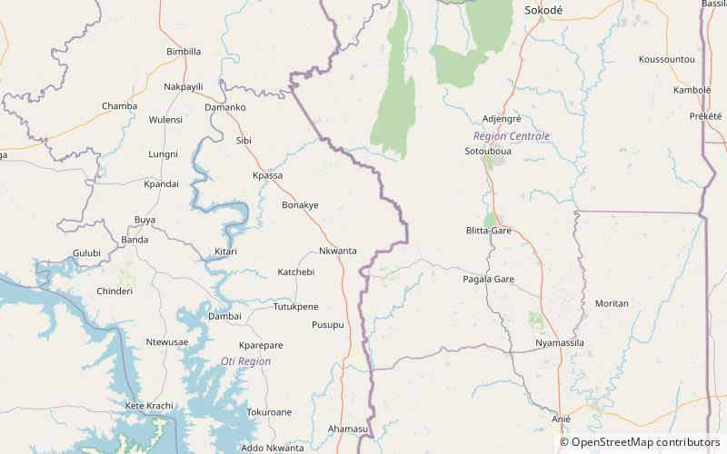 mount dzebobo park narodowy kyabobo location map