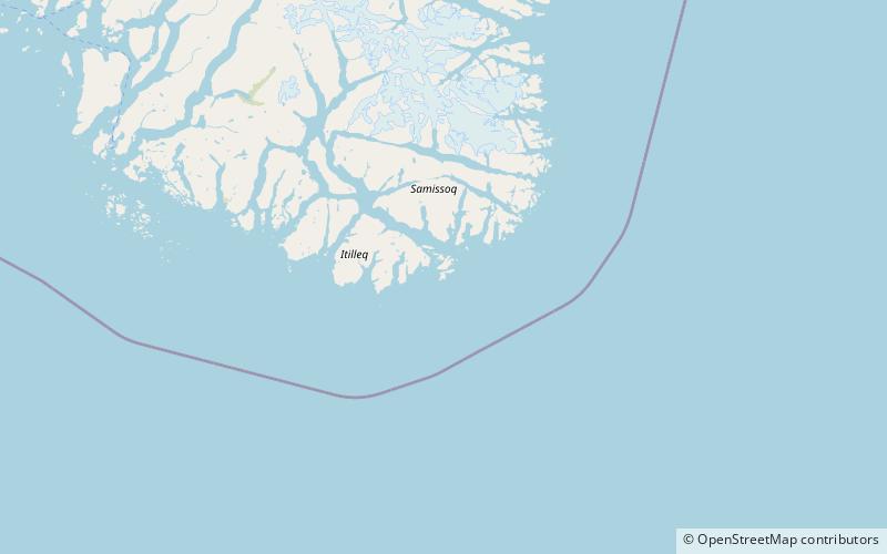 Cape Farewell Archipelago location map