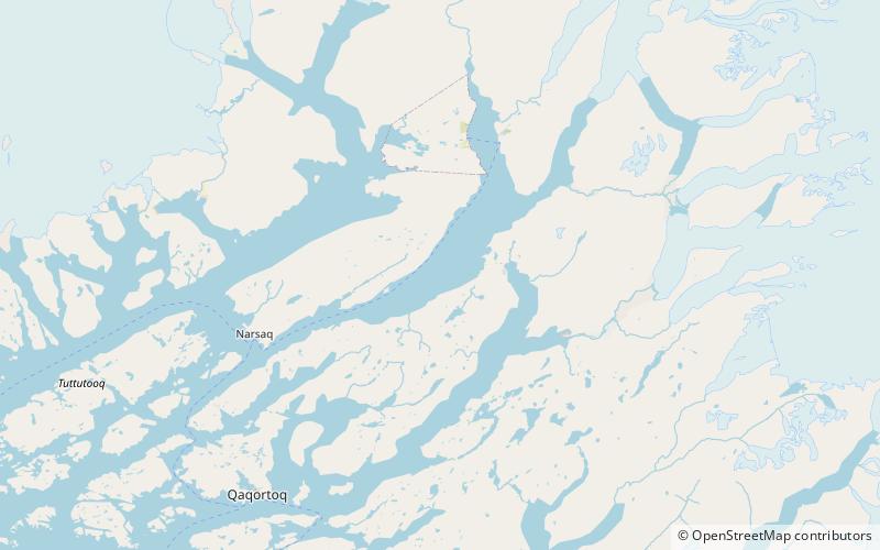 Tunulliarfik Fjord location map