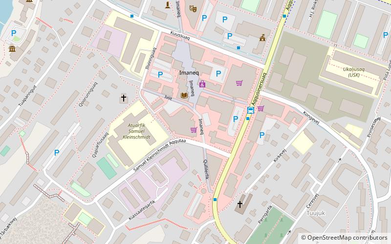 Nuuk Centrum location map