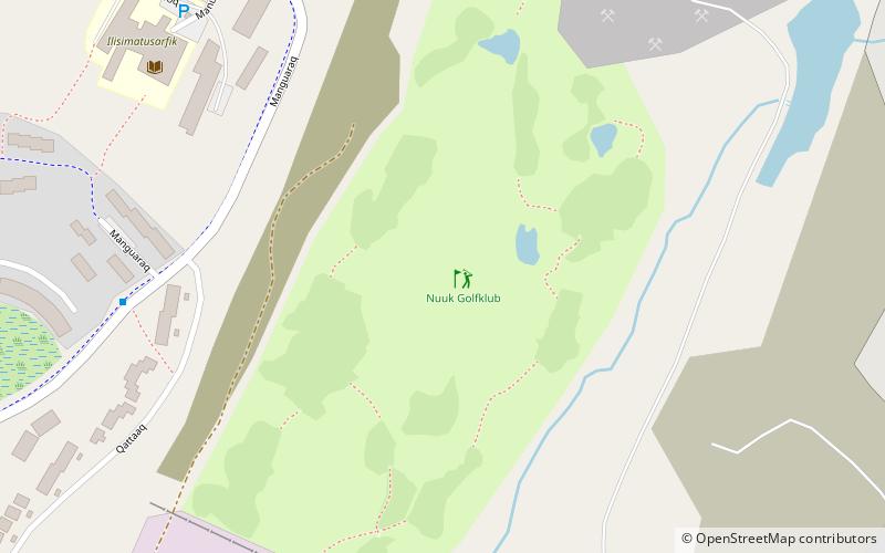 Nuuk Golf Club location map