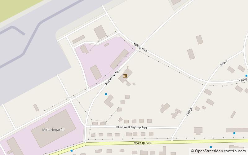 kangerlussuaq museum location map