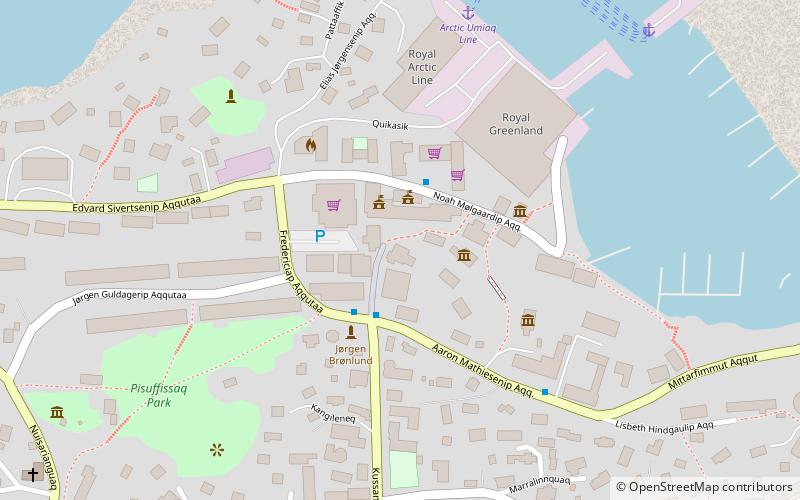 Ilulissat-Kunstmuseum location map