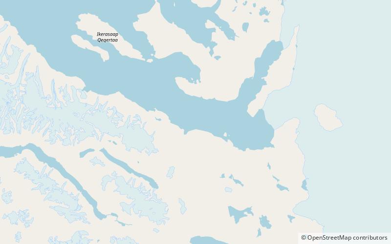 Ikerasak Fjord location map