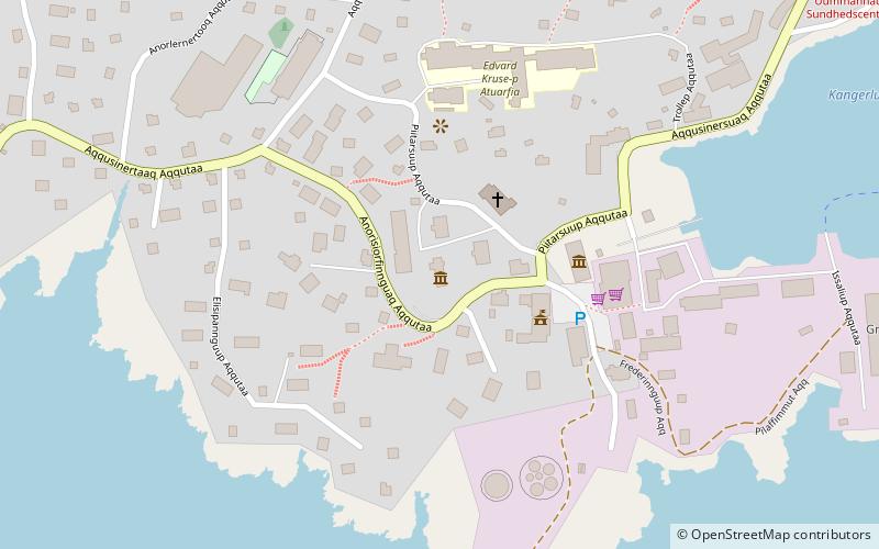 uummannaq museum location map