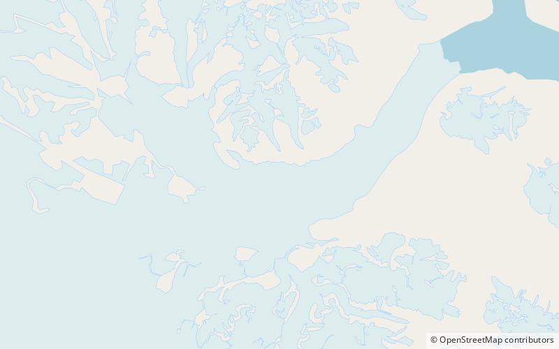 Glaciar Daugaard-Jensen location map