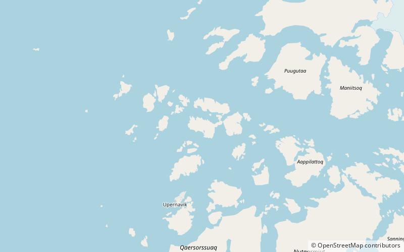 qasse island upernavik location map