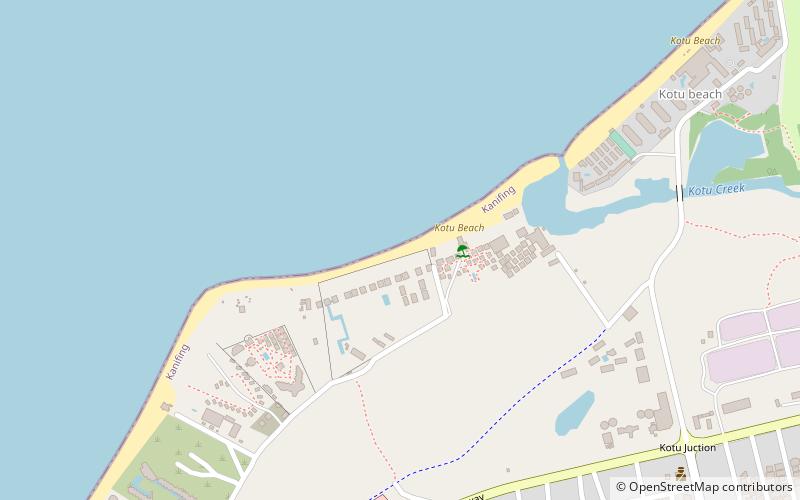 Kotu Beach location map