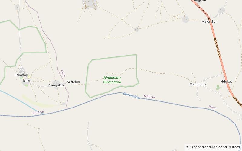 nianimaru forest park location map