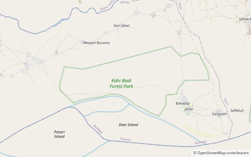 park lesny kahi badi location map