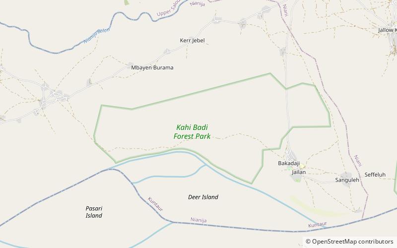 Kahi Badi Forest Park location map