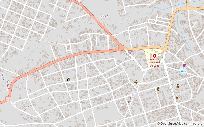 Futa Dżalon location map
