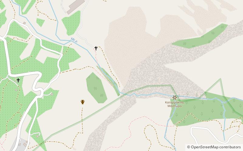 Gorge de Cha location map