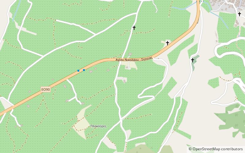 Kavusi location map