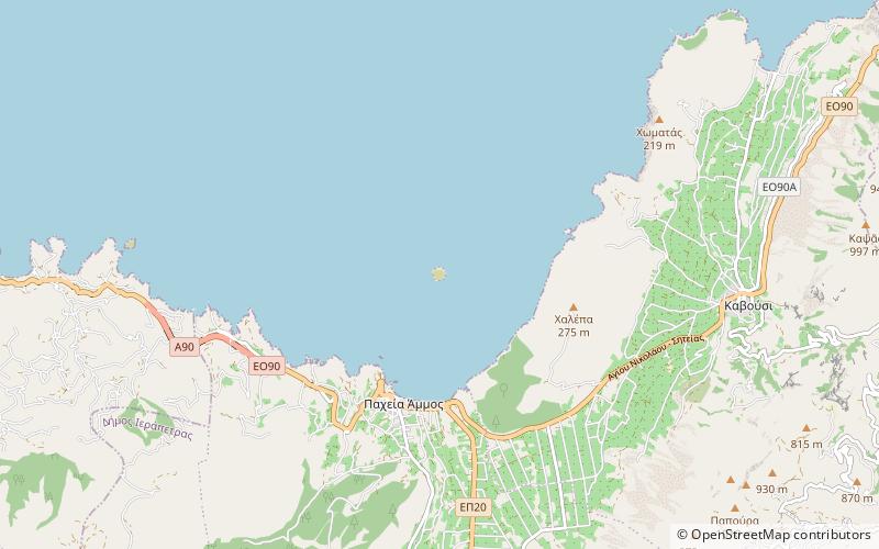 konida agios nikolaos location map