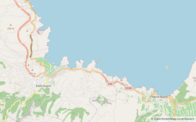 Vryonisi location map
