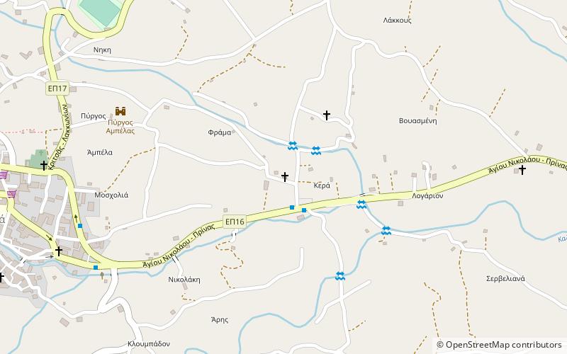 Panagia Kera location map
