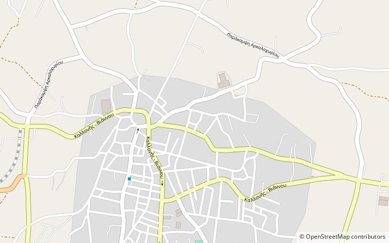 Arkalochóri location map