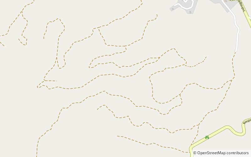 Kourites location map