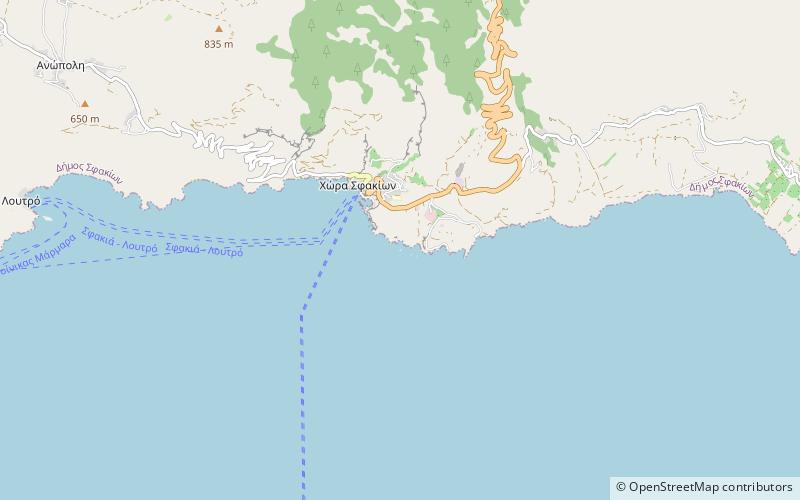 Ammoudi tous Volakous location map